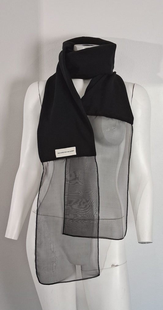 Fleece & silk scarf PRIEST