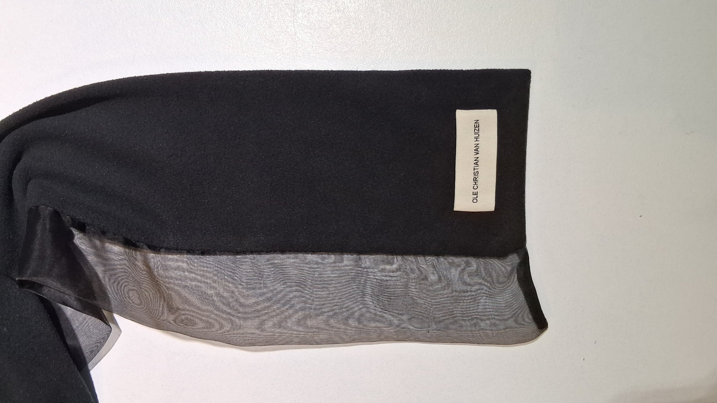 Fleece & silk scarf GODDESS