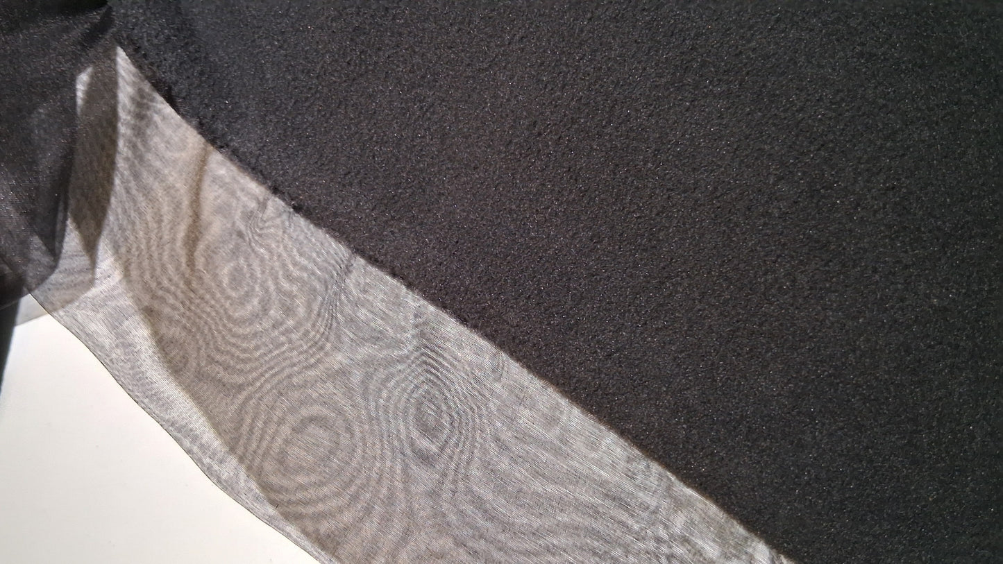 Fleece & silk scarf GODDESS