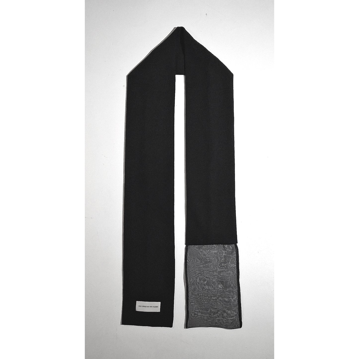 Fleece & silk scarf ECLIPSE